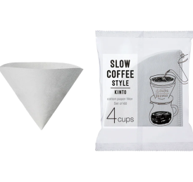 Cotton paper filter 4cups set of 60